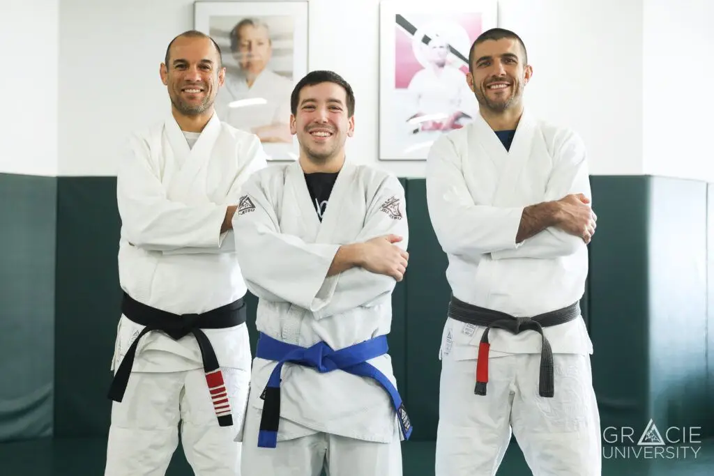 Rener & Ryron Gracie with Alex Tsikos